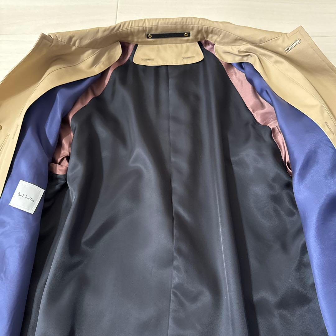 Paul Smith ベージュ ステンカラーコート (中綿インナーは未使用品)