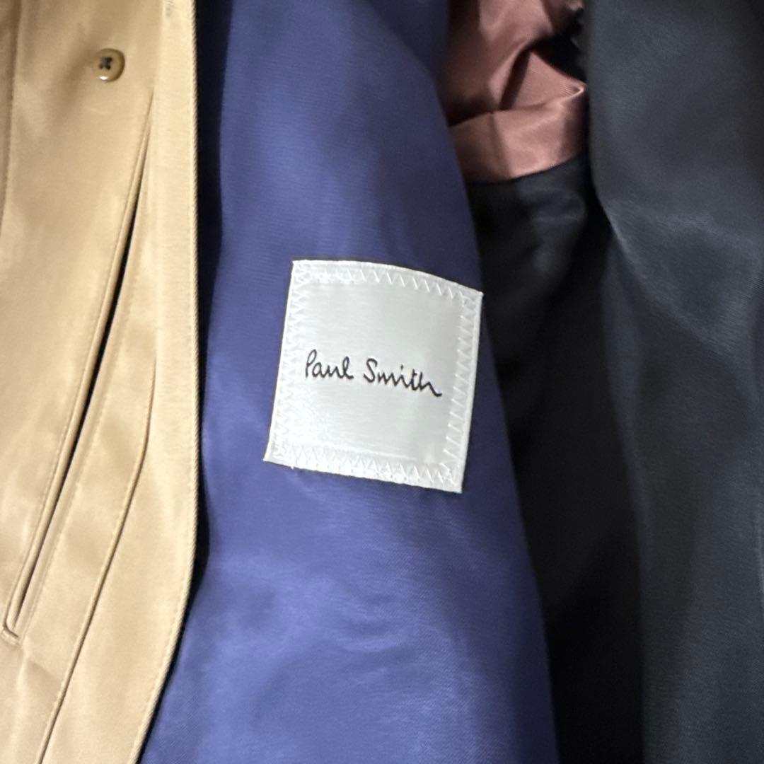 Paul Smith ベージュ ステンカラーコート (中綿インナーは未使用品)