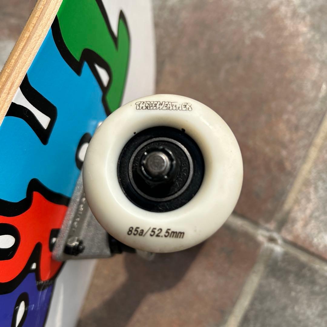 キッズ　子供　ジュニア　7インチ WEATHER スケートボード コンプリート