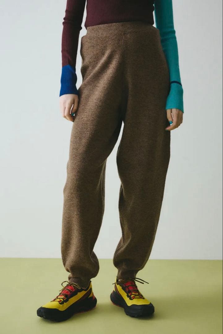 HeRIN.CYE ネッププルオーバーニットトップス/ニットパンツ上下セット