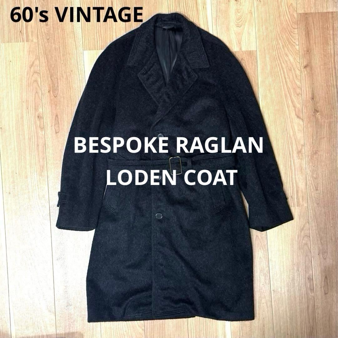 竜*猿様 60's VINTAGE BESPOKE RAGLAN LODEN C