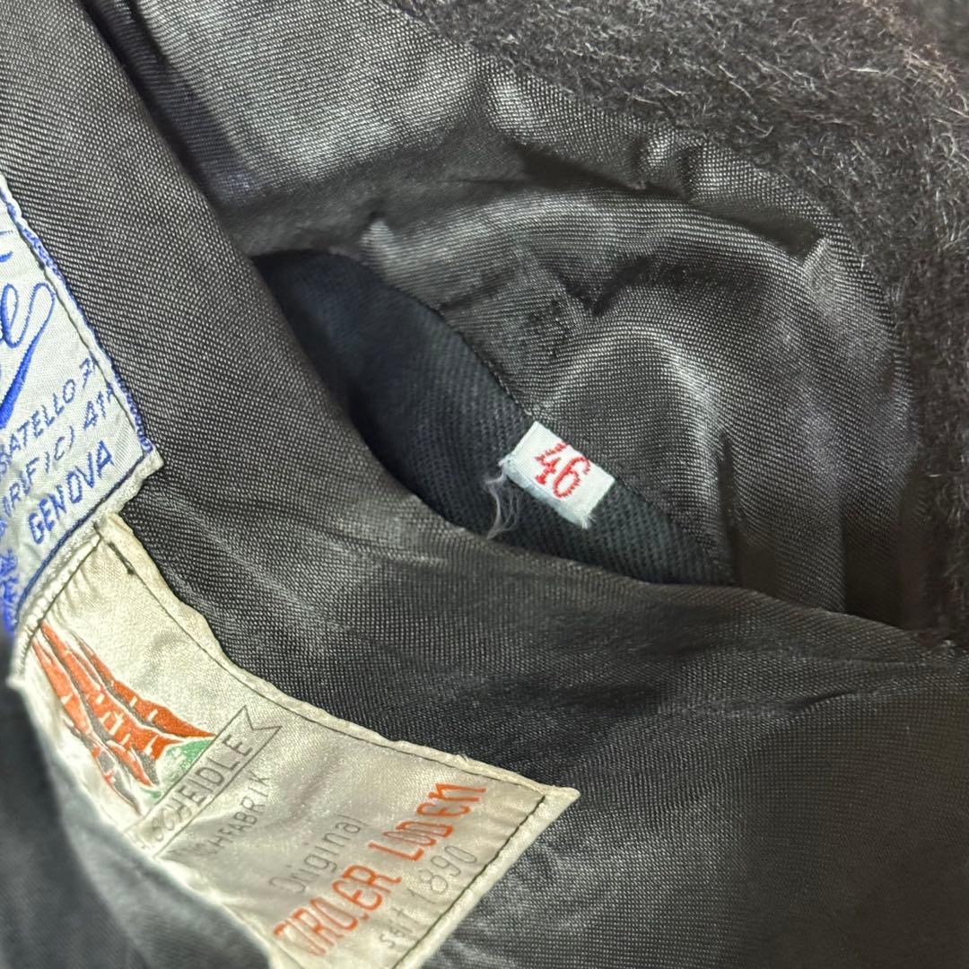 竜*猿様 60's VINTAGE BESPOKE RAGLAN LODEN C