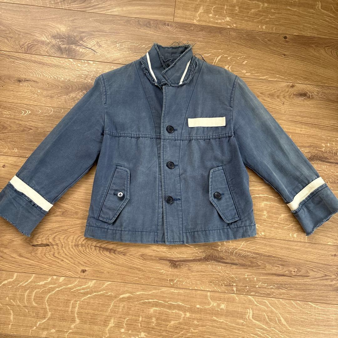 トリコムデギャルソン　ミリタリージャケット カーキ　Lサイズ　ビンテージ