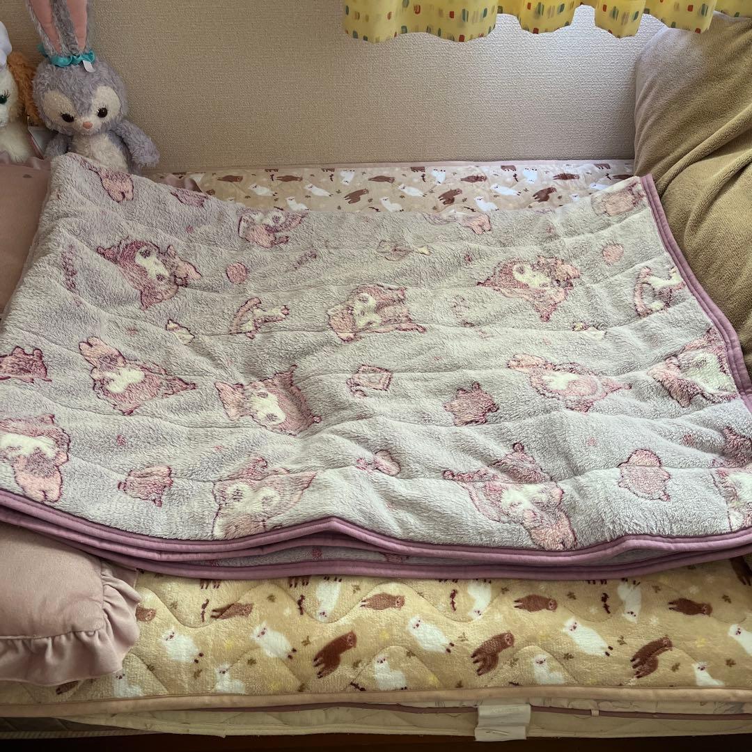 サンリオ Kuromi ベッドカバー 140cm x 205cm