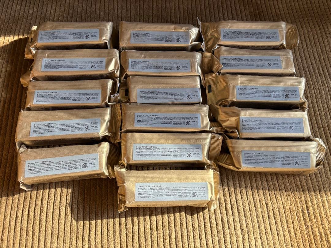 O-WAY materia マテリア ソープ 16個セット　化粧石けん