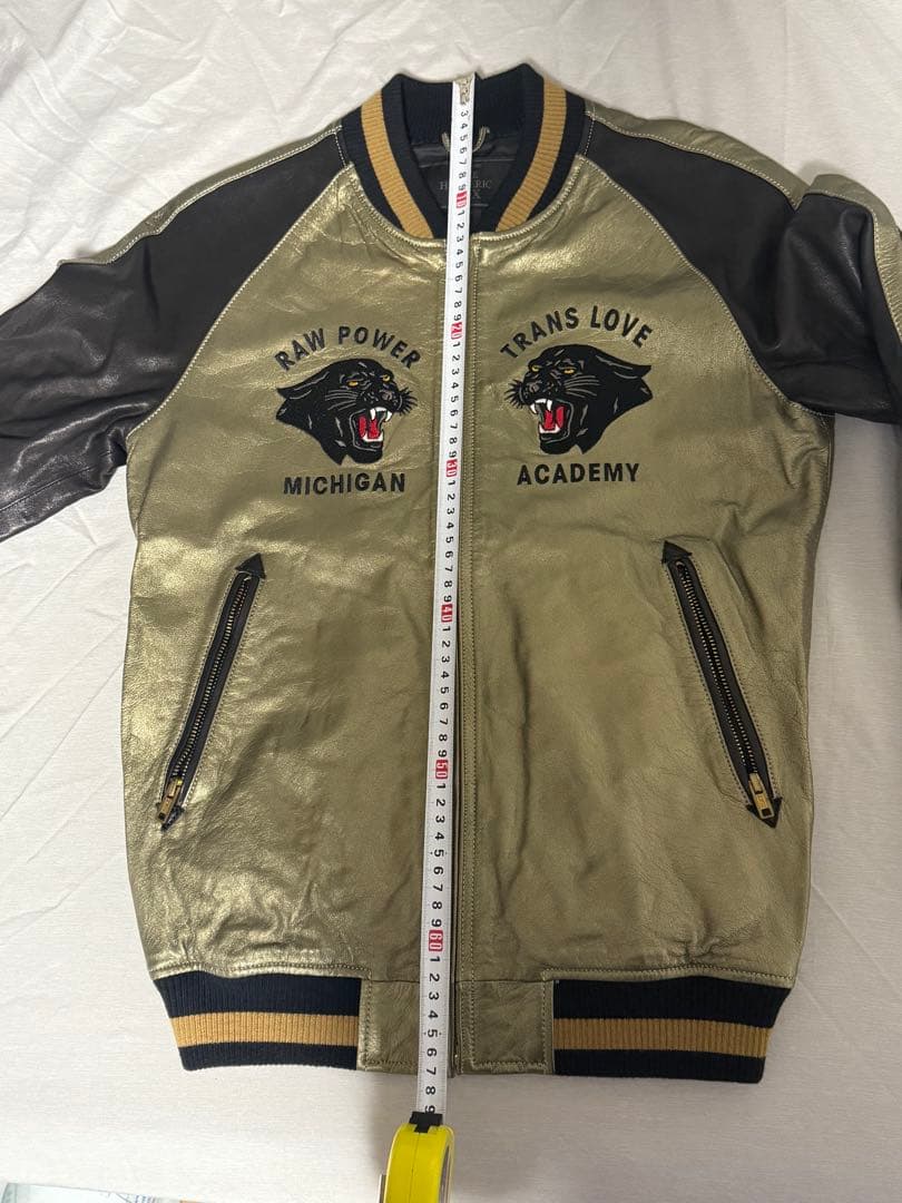 ヒステリックグラマー　レザージャケット サイズS +ノベルティ