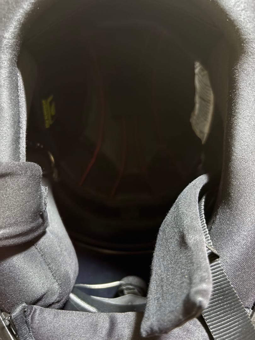 agv k1 マットブラックヘルメット ブラックスモークシールド　インカム付き