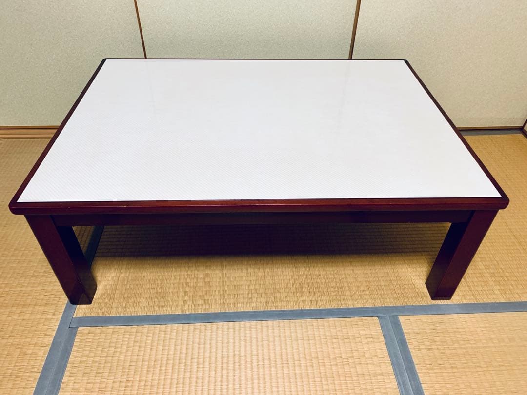和風家具調こたつテーブル　 コタツ　座卓　ローテーブル リバーシブル　遠赤外線式