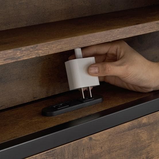 赤字！D ベッドフレーム ダブル ダブルベッド パイプベッド コンセント付き