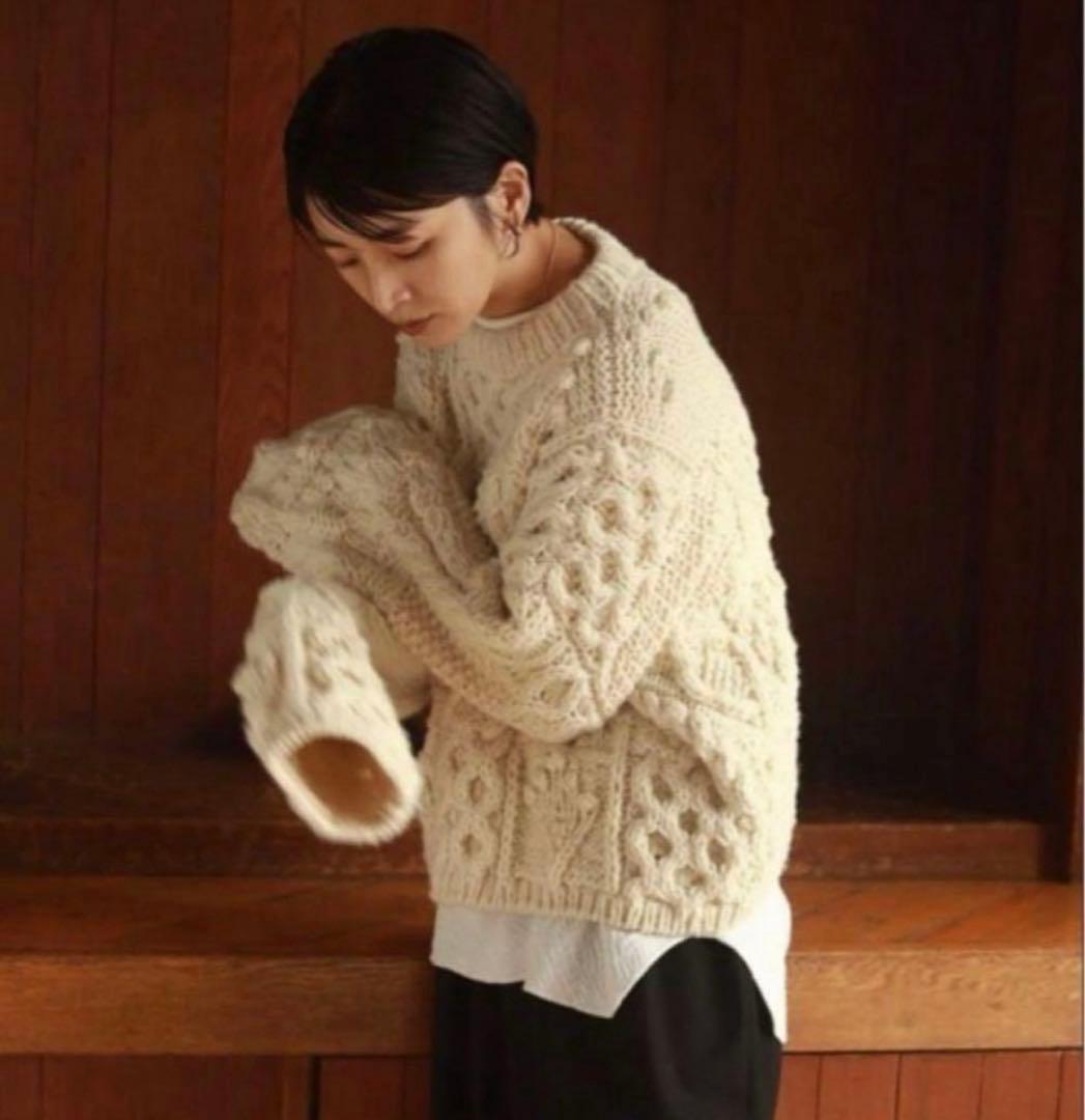 TODAYFUL トゥデイフル　Pattern Hand Knit