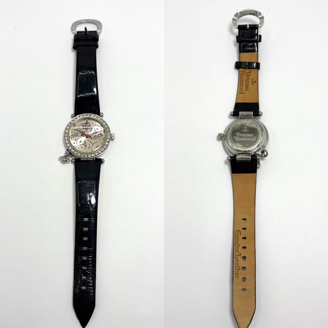 【稼動】ヴィヴィアンウエストウッド レディース 腕時計 電池交換済 オーブ