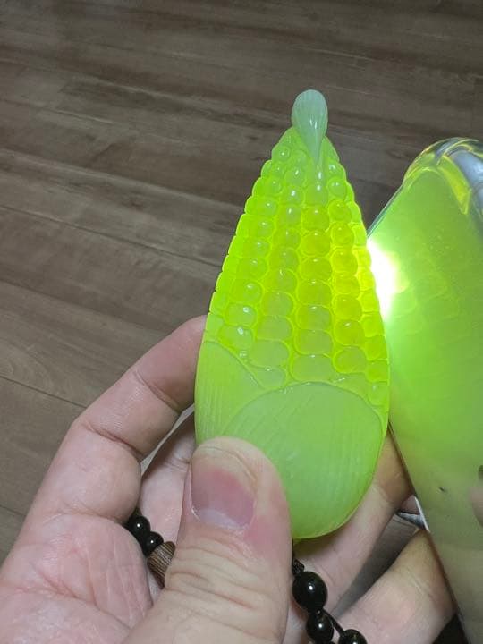 ◆限定1個◆高品質 玉石彫刻 とうもろこし　コレクション 送料無料　本物保証