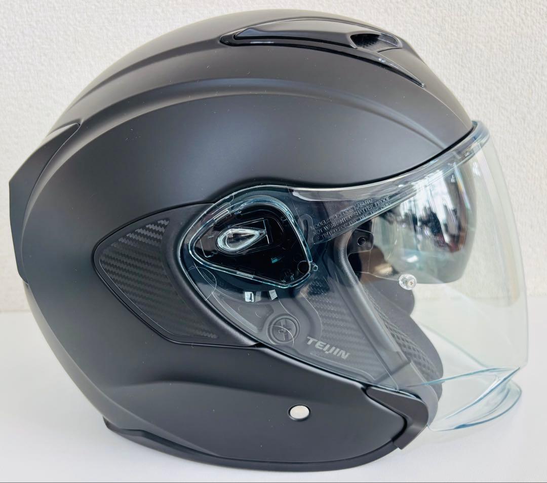 OGK Kabuto EXCEED-2 ジェットヘルメット マットブラック