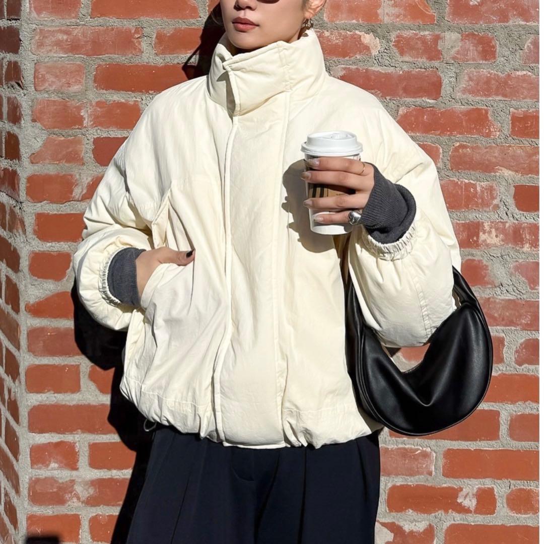 Ungrid 中綿モンスターコート　アイボリー