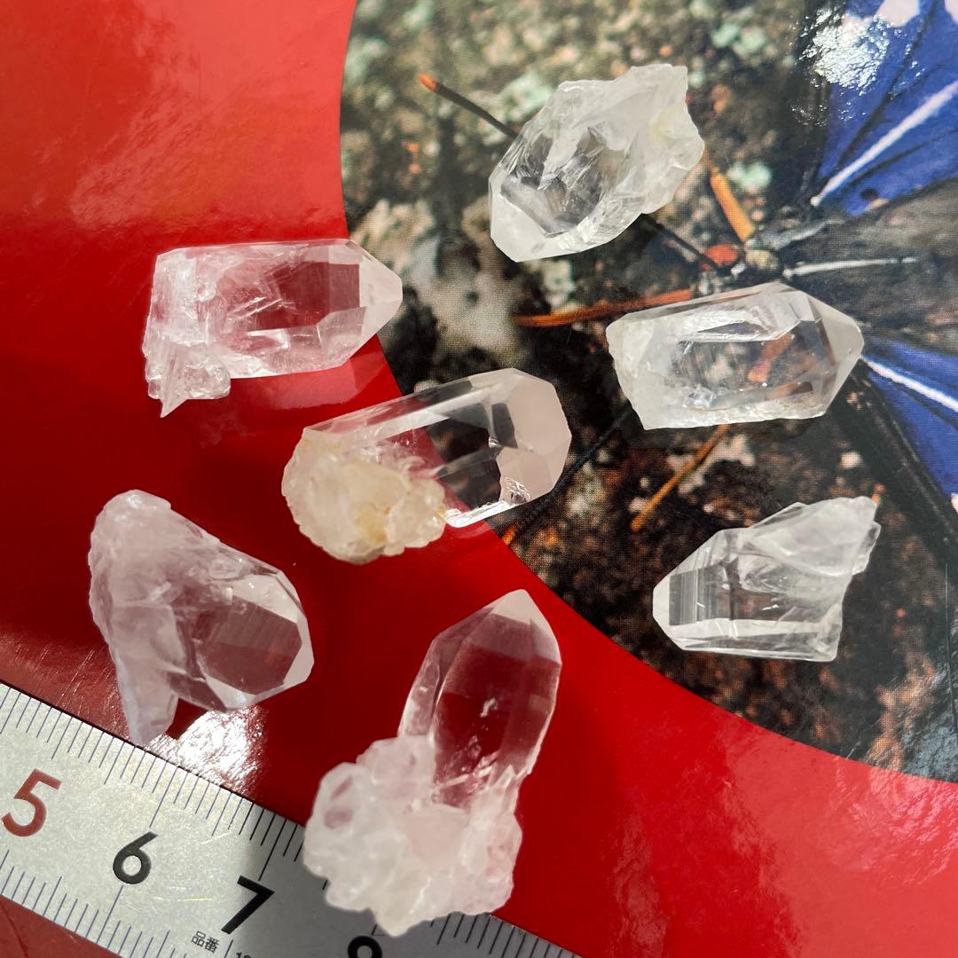 【国産鉱物】乙女鉱山産　水晶たくさんセット　ラスト