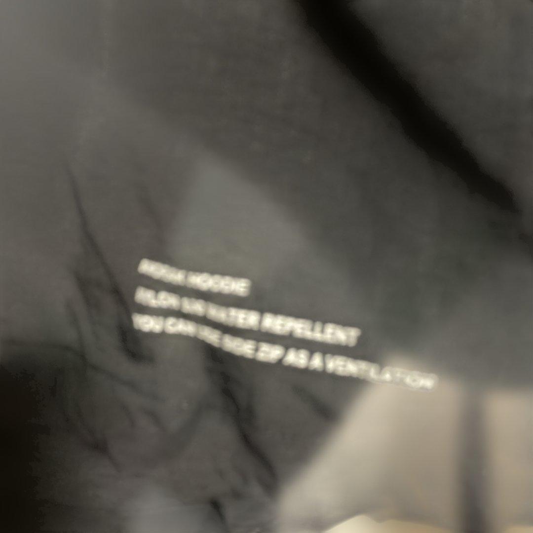 【超美品】CMF OUTDOOR GARMENT アノラックフーディ S 黒