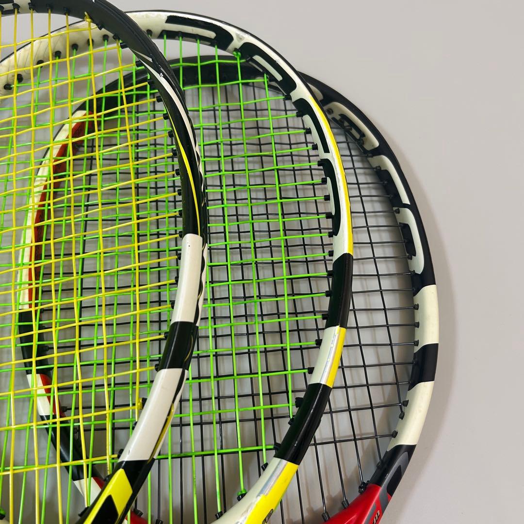 aero pro drive storm テニスラケット 3本セット