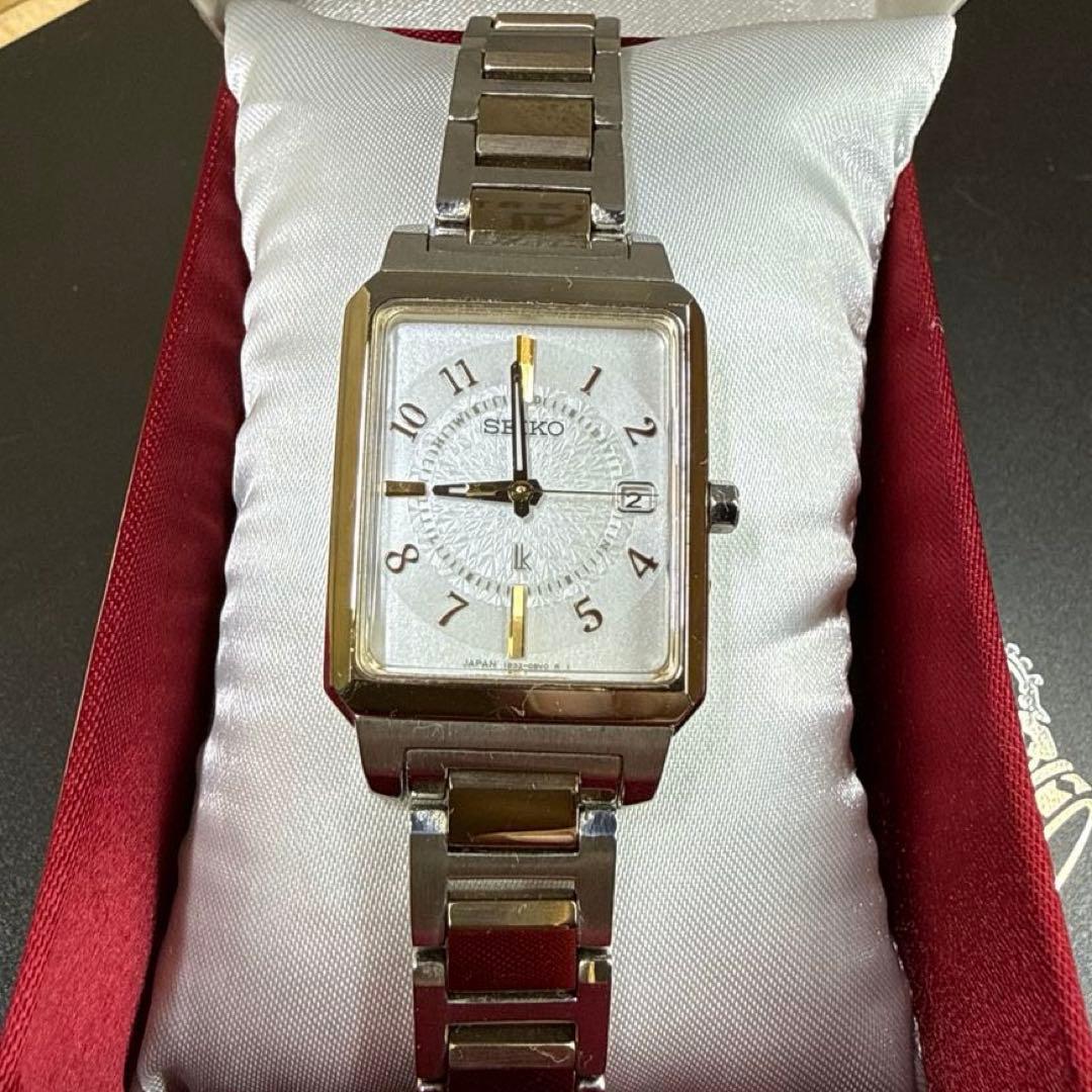 腕時計 SEIKO セイコー ルキア 1B32 電波ソーラー SSVW194