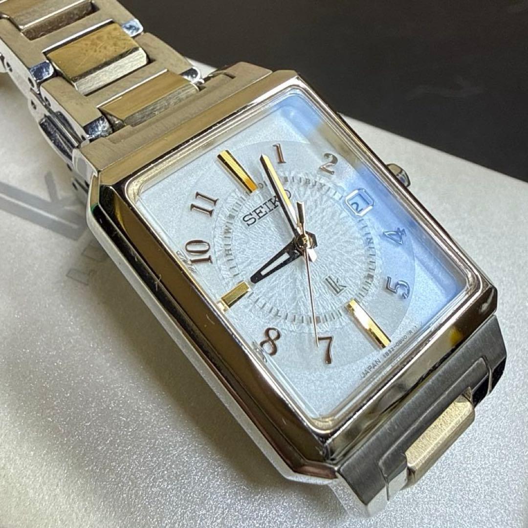 腕時計 SEIKO セイコー ルキア 1B32 電波ソーラー SSVW194