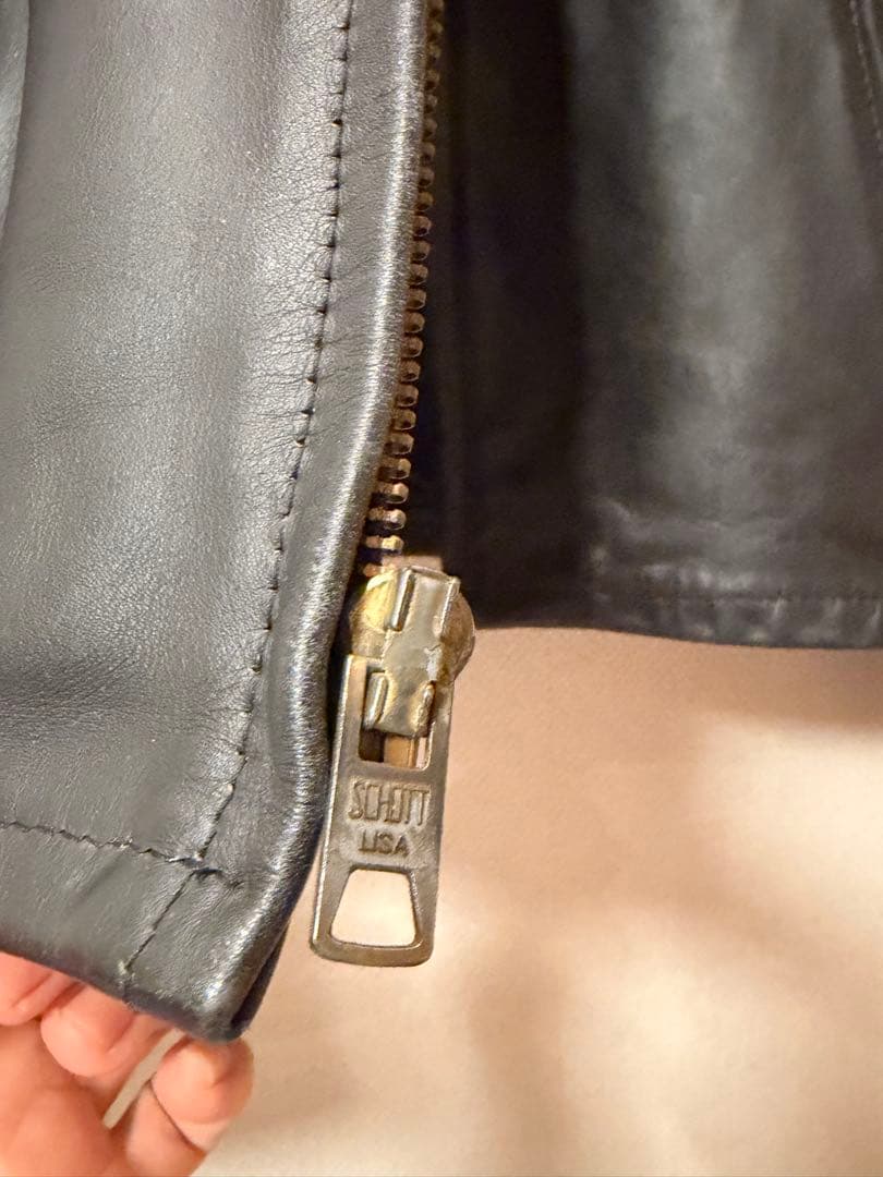 $*ロ様 Schott ショット　シングルライダース　642 size42 Ha