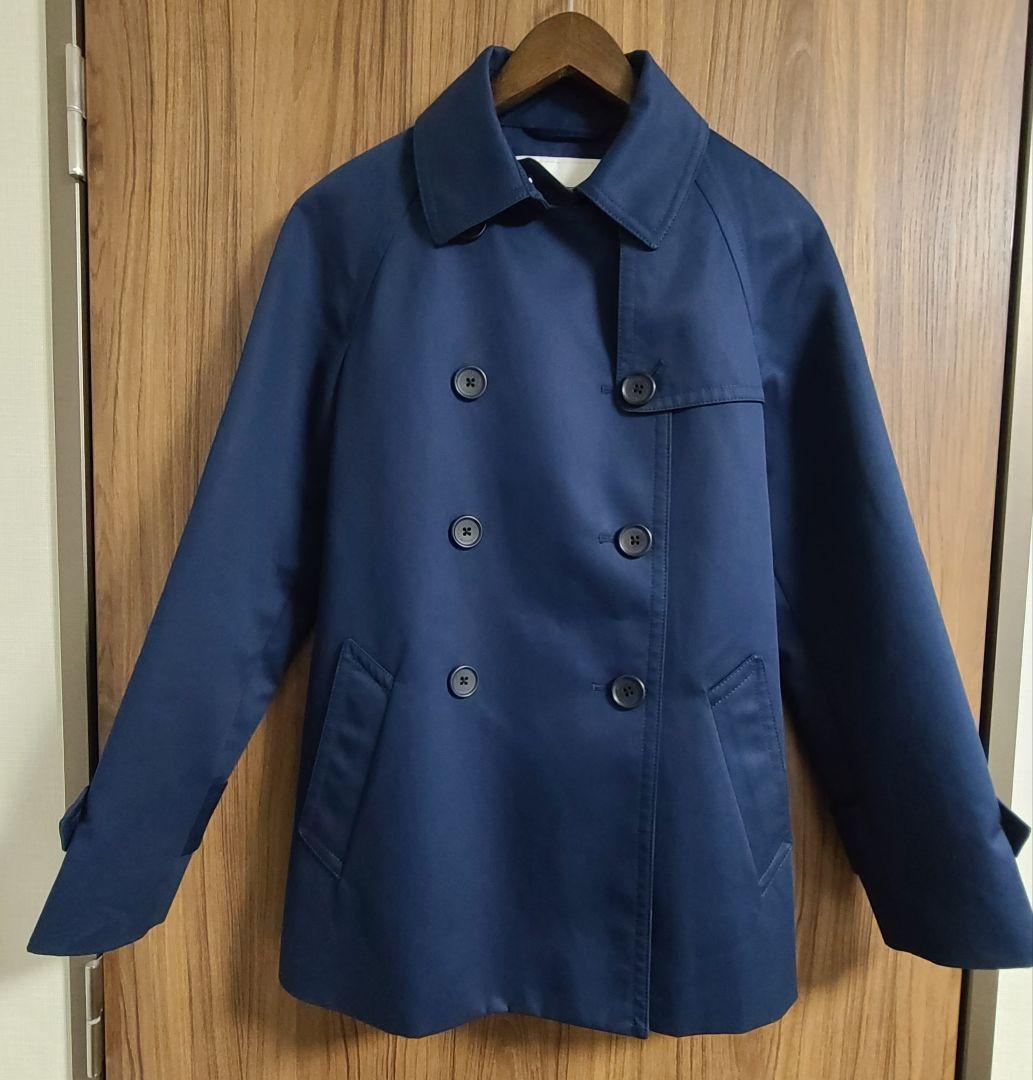kaz　COACHネイビー トレンチコート　レディース　アウター　新品　S