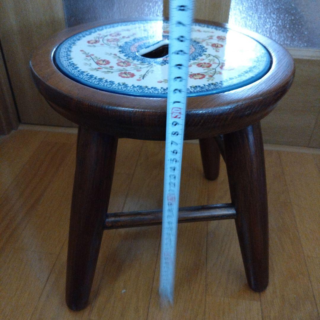 ポーランド食器　スツール＆手つきボウル