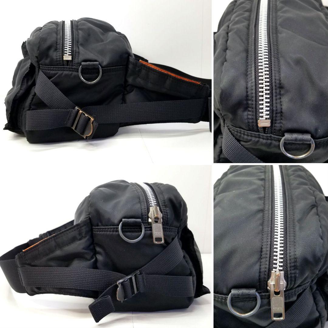 ポーター PORTER タンカー ボディバッグ ショルダーバッグ 黒 ブラック