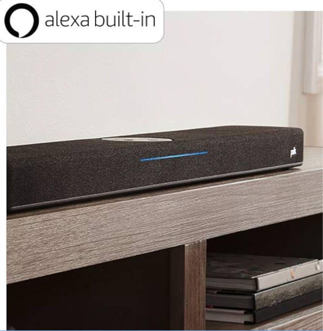 polkaudio REACT サウンドバー アレクサ搭載 スピーカー TV