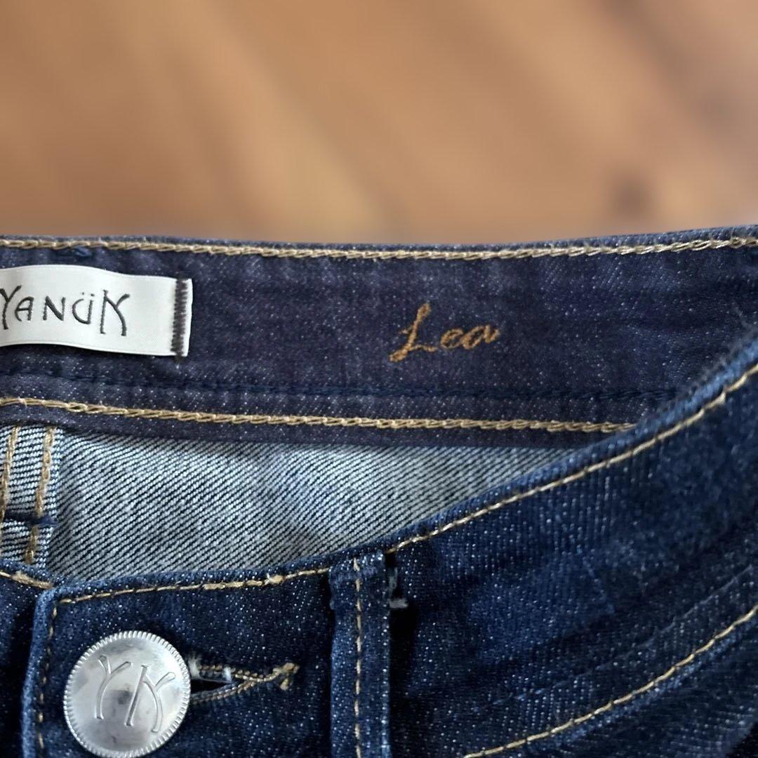 ✨ヤヌーク YANUK Lea レア✨24 デニム OWI ボーイズストレート