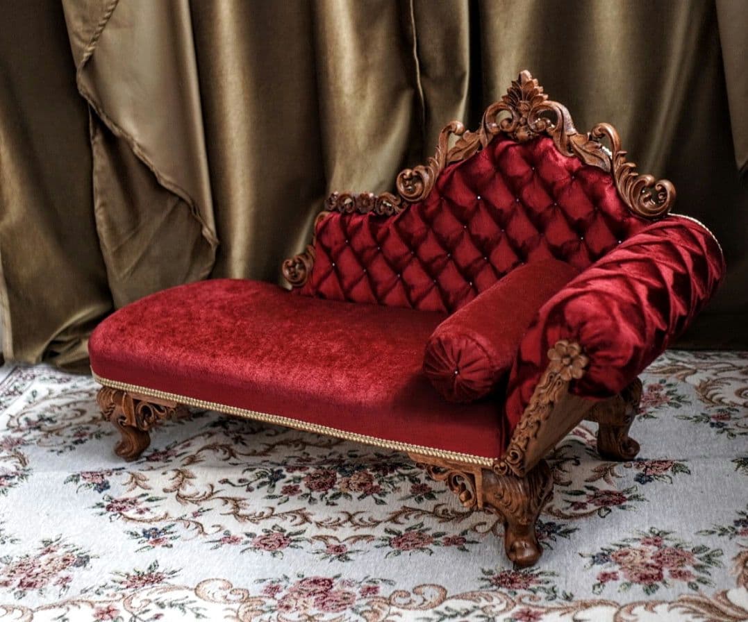 ドール用 1/3サイズ クラシカルカウチソファ ア ダイヤ SD BJD