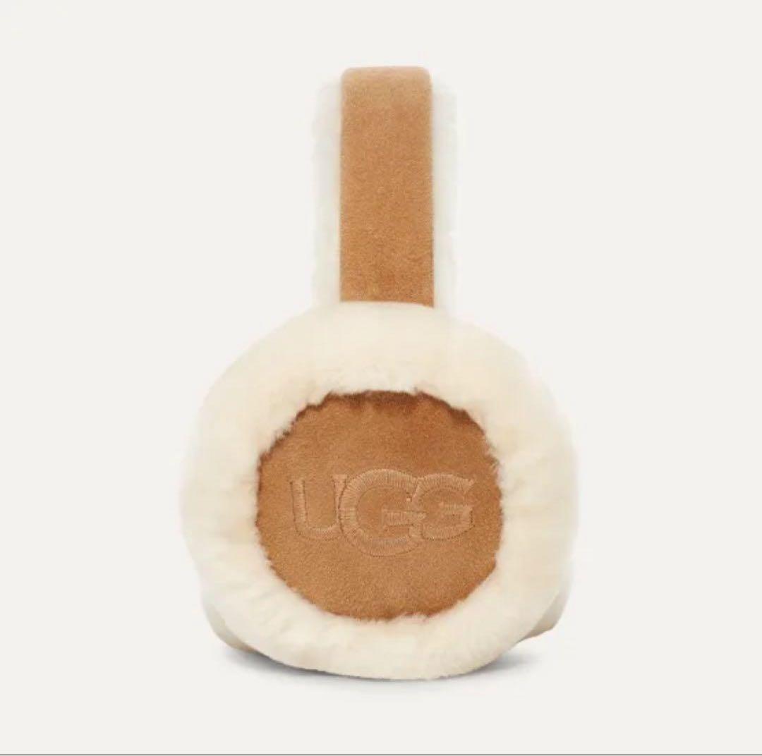新品　UGG アグ シープスキン エンブロイダリー イヤマフ 耳当て　2025