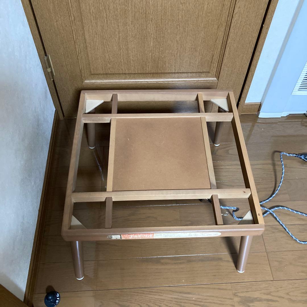 昭和レトロな電気こたつ・天板セット　　(東芝)