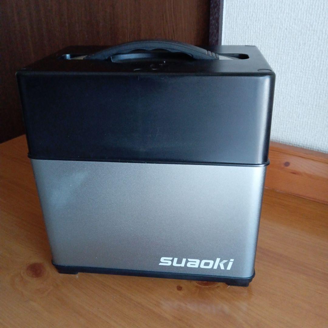 【美品】suaoki ポータブル電源 AC出力2口 USB出力2口