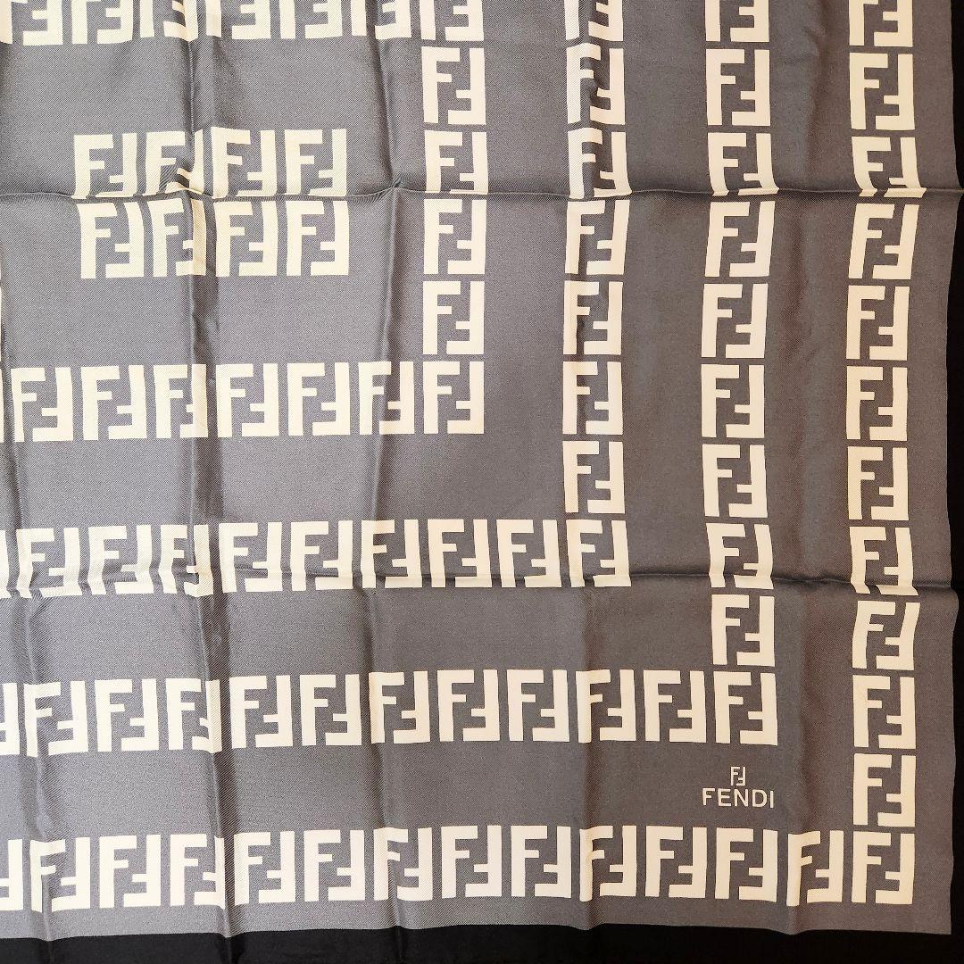 正規品★フェンディ★FENDI★ズッカ柄★スカーフ★シルク100%