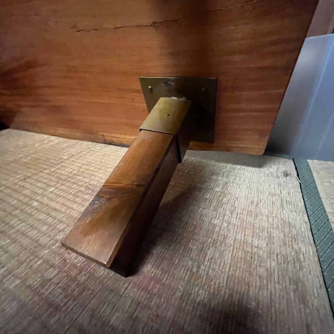 一枚板 無垢 天然木 耳付き 座卓 ローテーブル