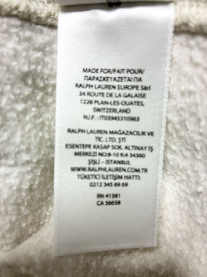 POLO RALPH LAUREN 総柄 フーディ L 正規品