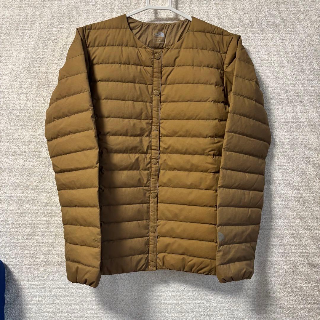 極美品　ノースフェイス　ゼファーシェル　ダウン　カーディガン
