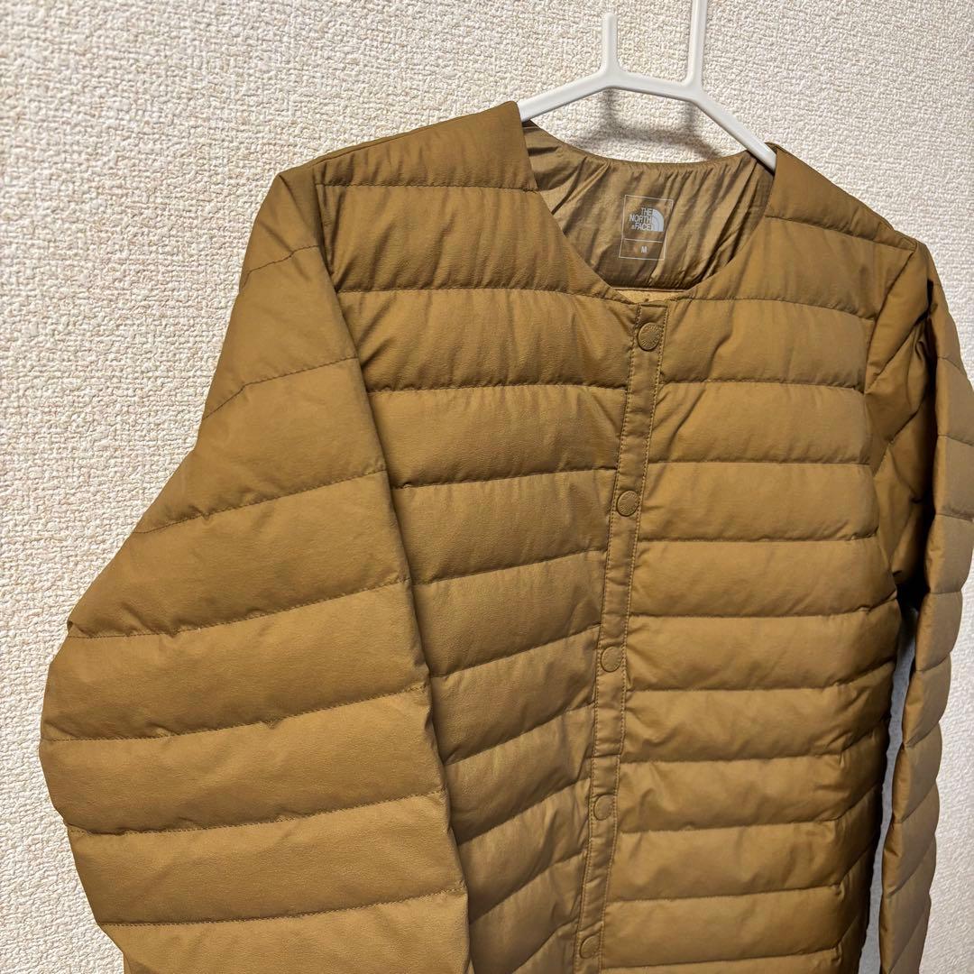 極美品　ノースフェイス　ゼファーシェル　ダウン　カーディガン