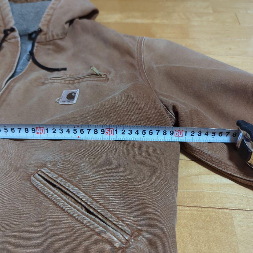 Carhartt フード付きブラウンジャケット