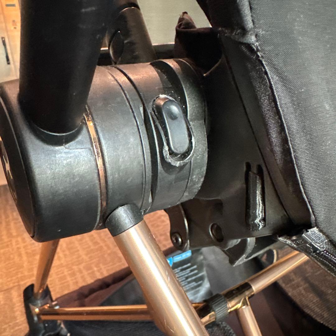 応相談都内お届け：Cybex mios ブラック バギー