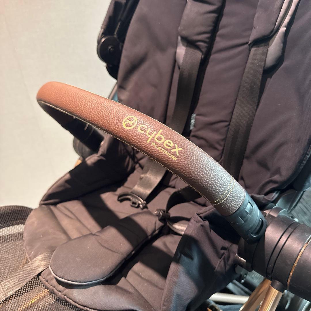 応相談都内お届け：Cybex mios ブラック バギー