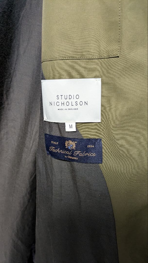 r*5様 STUDIO NICHOLSON スタジオニコルソン コート