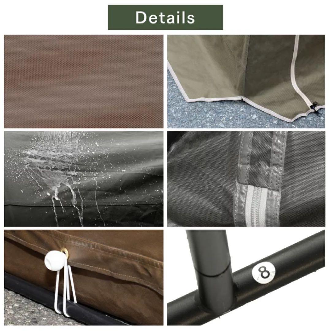 【もっちゃん】PYKES PEAK サイクルポート オリーブ Sサイズ