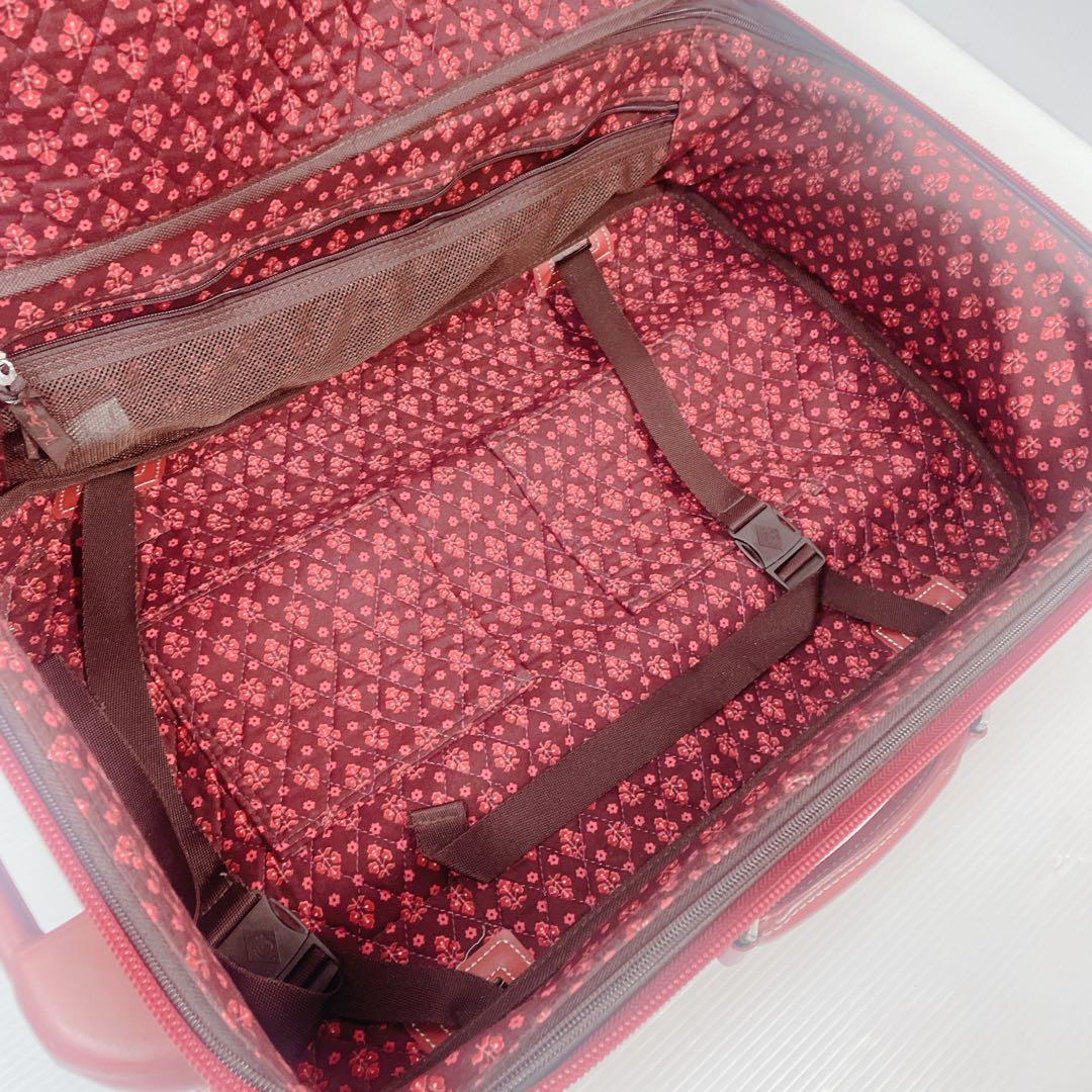 【レア】ヴェラブラッドリー　キャリーケース　トラベルバッグ　総柄　鍵付き