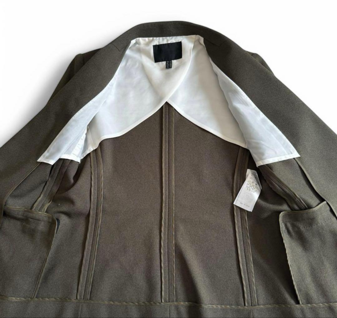 美品　ICB　Warm ette　スーツセットアップ　カーキ　L