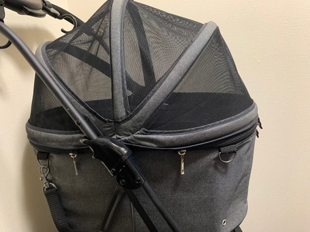 天使のカート　sサイズ　ブラックラメ　フレーム-Ver.4-(S・M用) 小物付