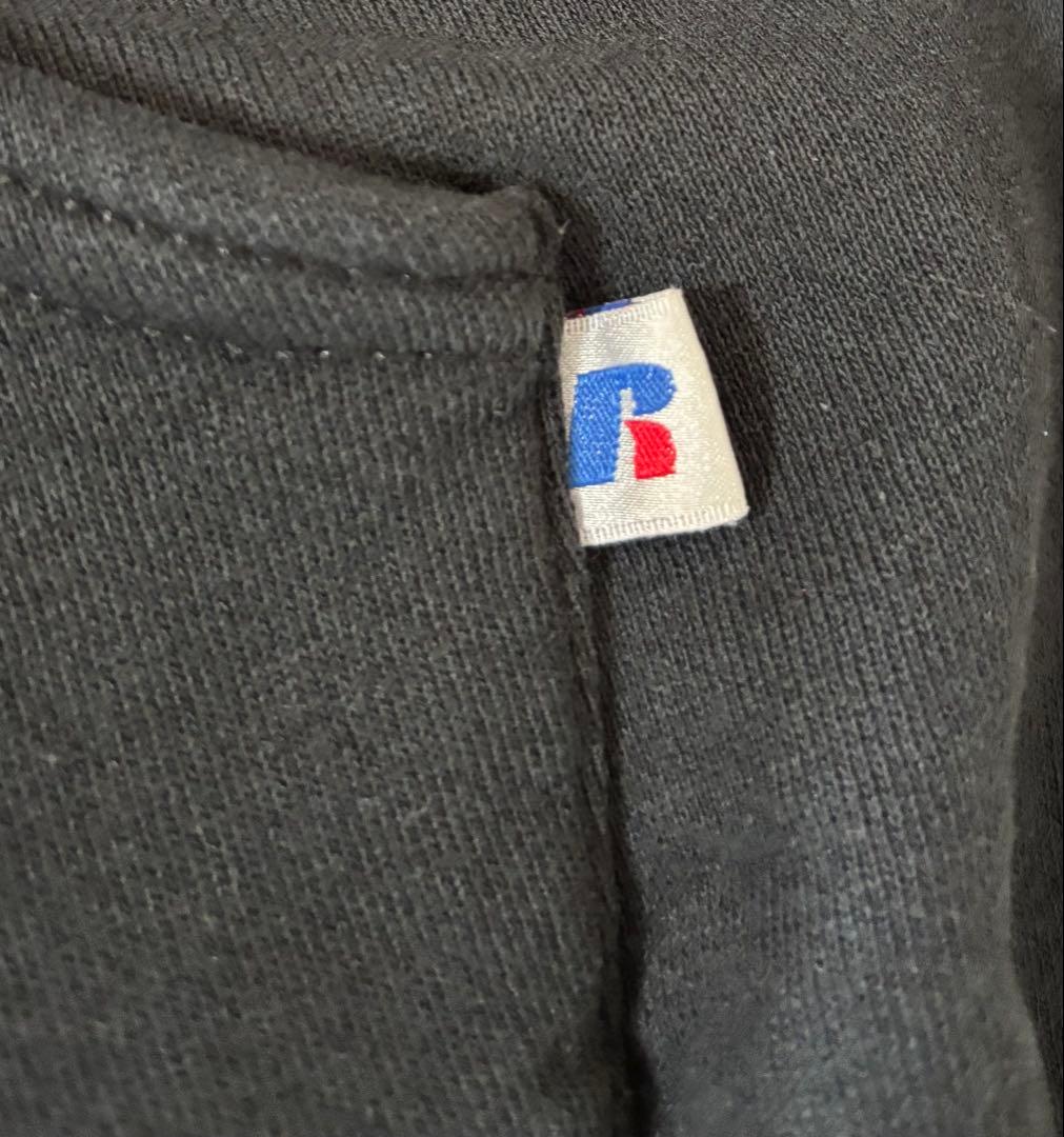 RUSSELL ATHLETIC 無地　裏起毛　ジップアップパーカー