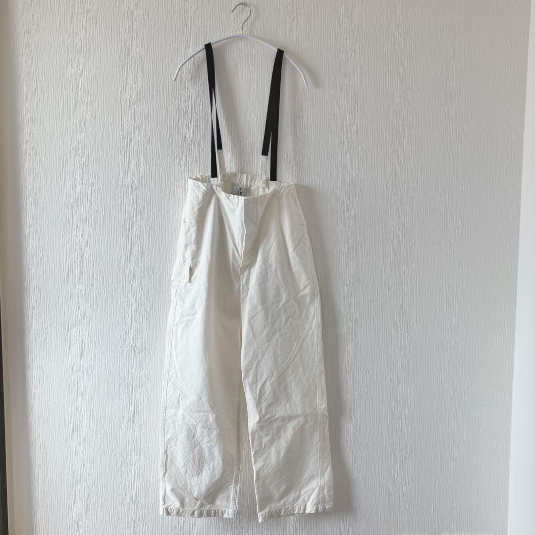 カレンソロジー　Curensology サスペンダーパンツ　ワイドパンツ