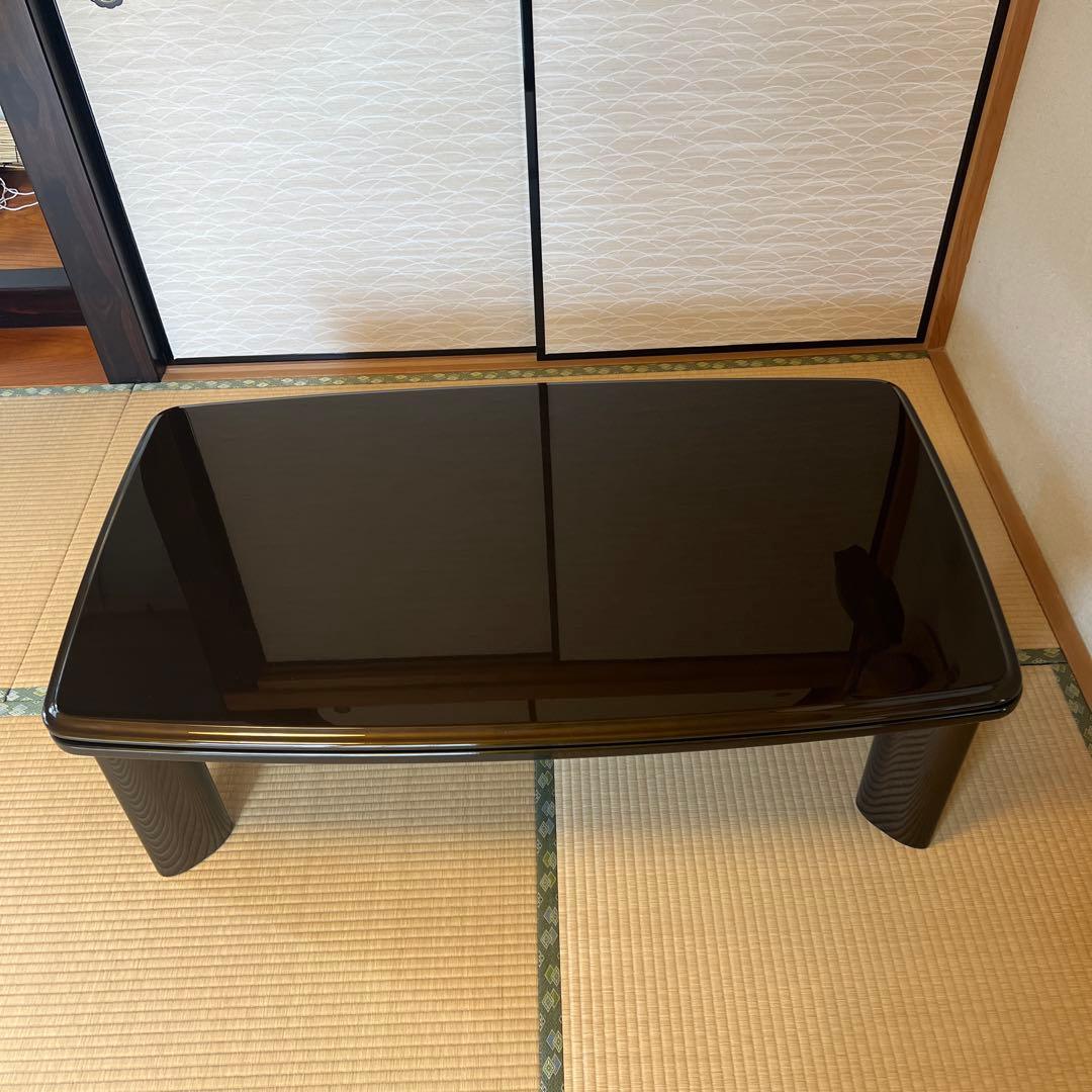 うるし塗り家具調こたつ