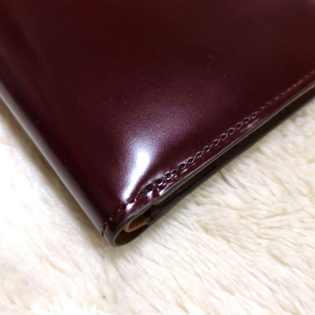 プレリー　PRARE　コードバン　二つ折り財布